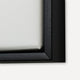 Canvasram i svart