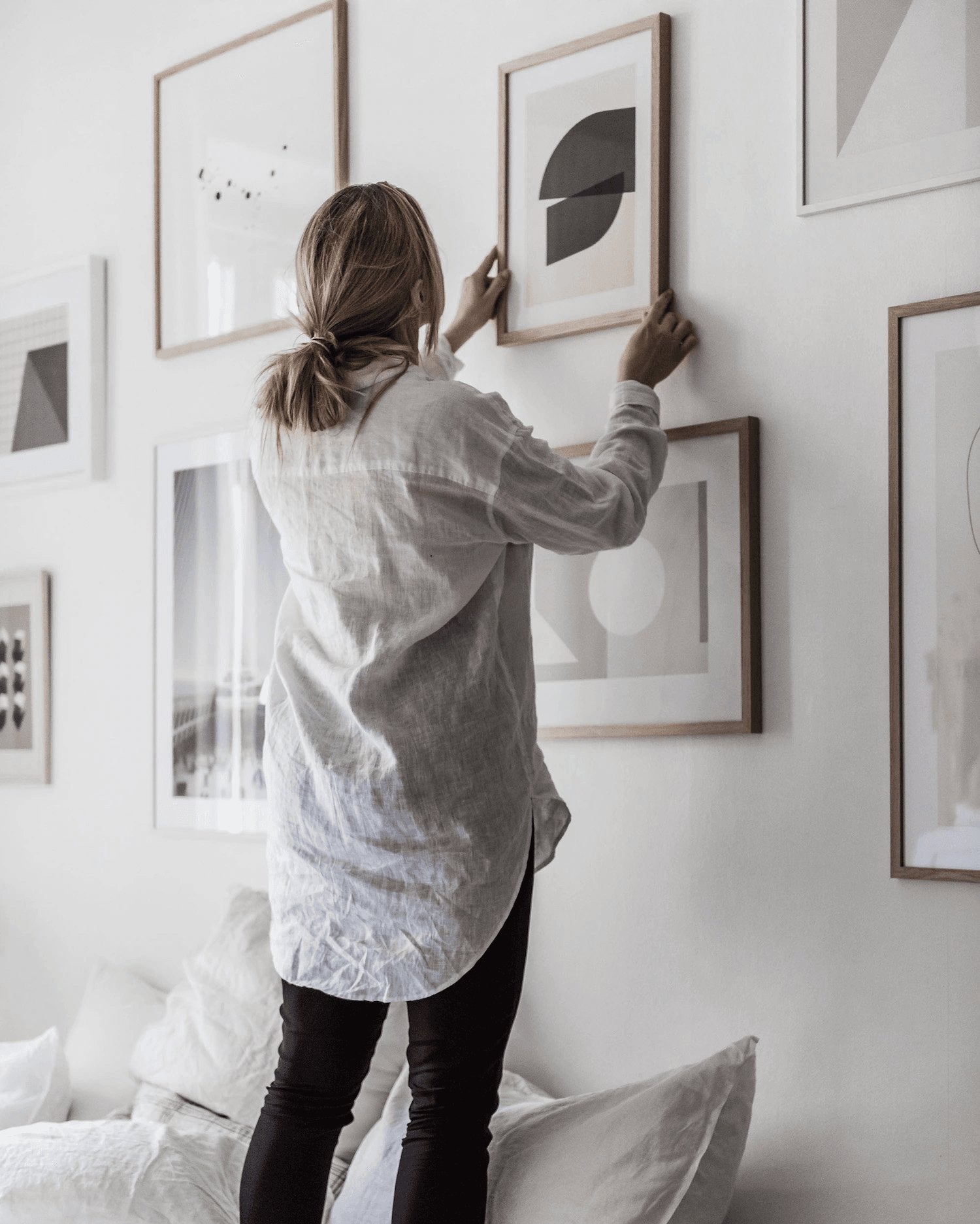 Kombinera rätt motiv för en snygg tavelvägg.