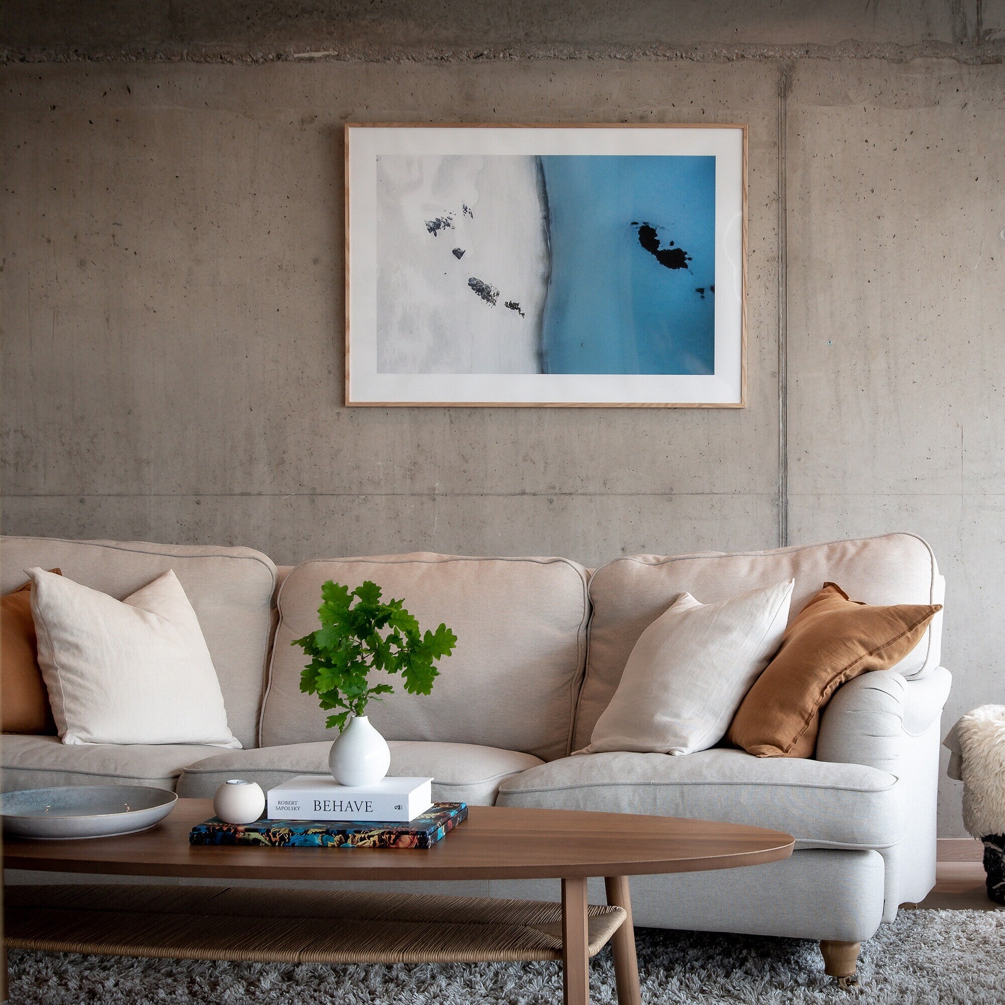 Lofotens strandlinje poster