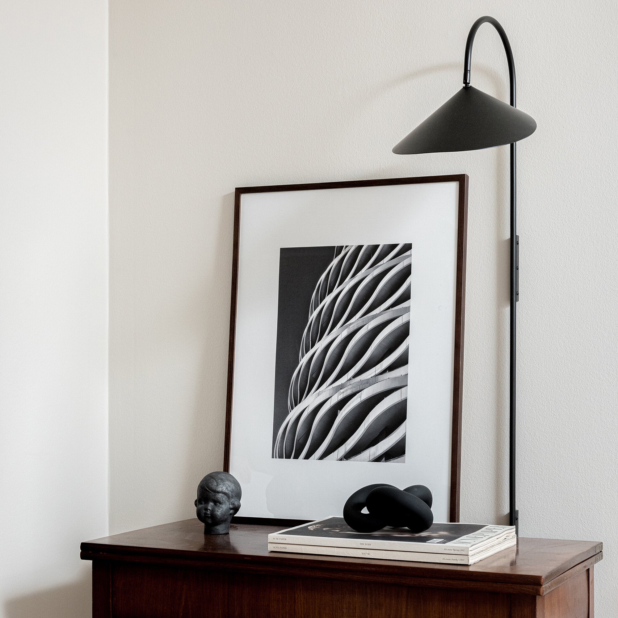 Vågor av betong poster