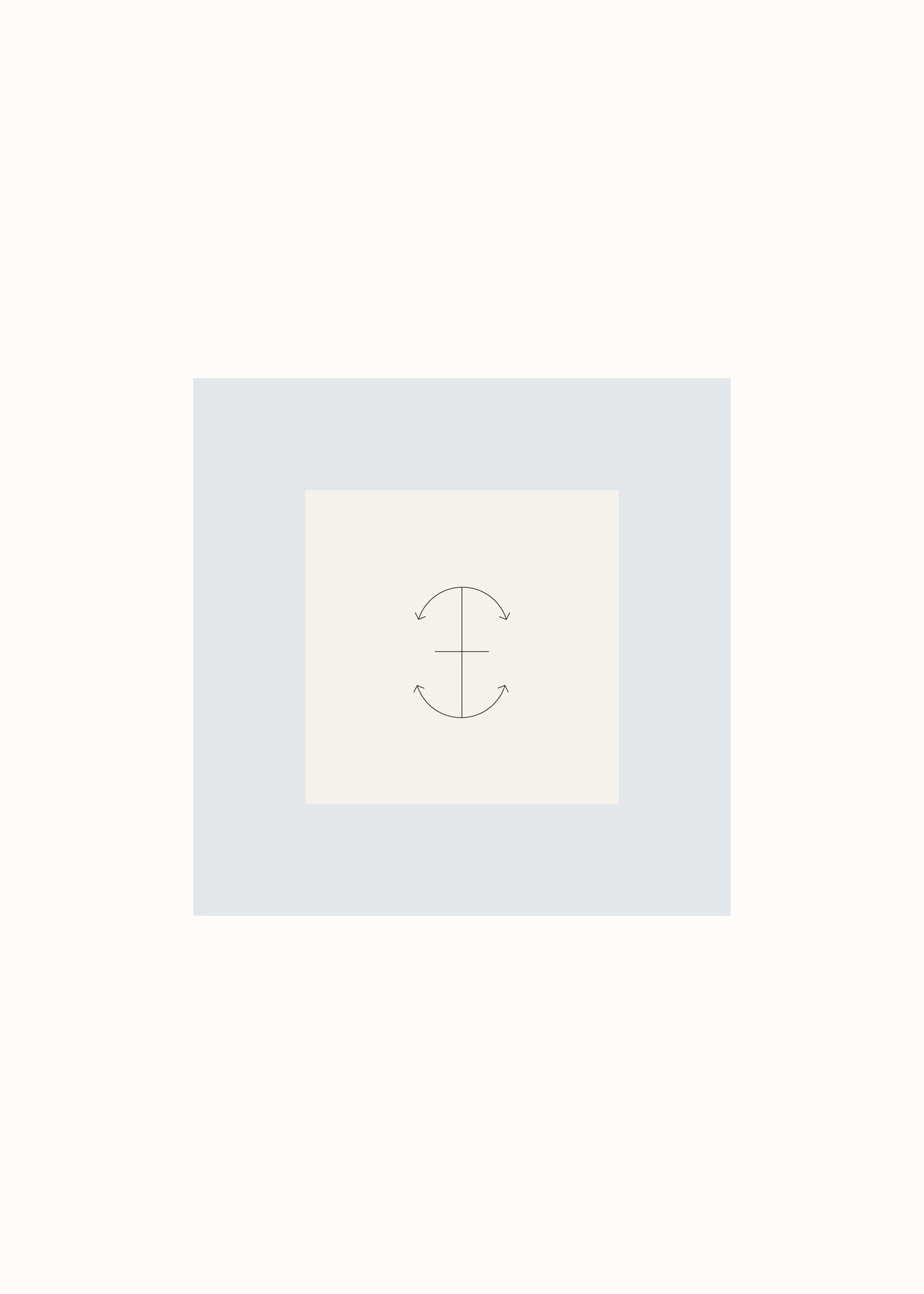 Three anchors poster