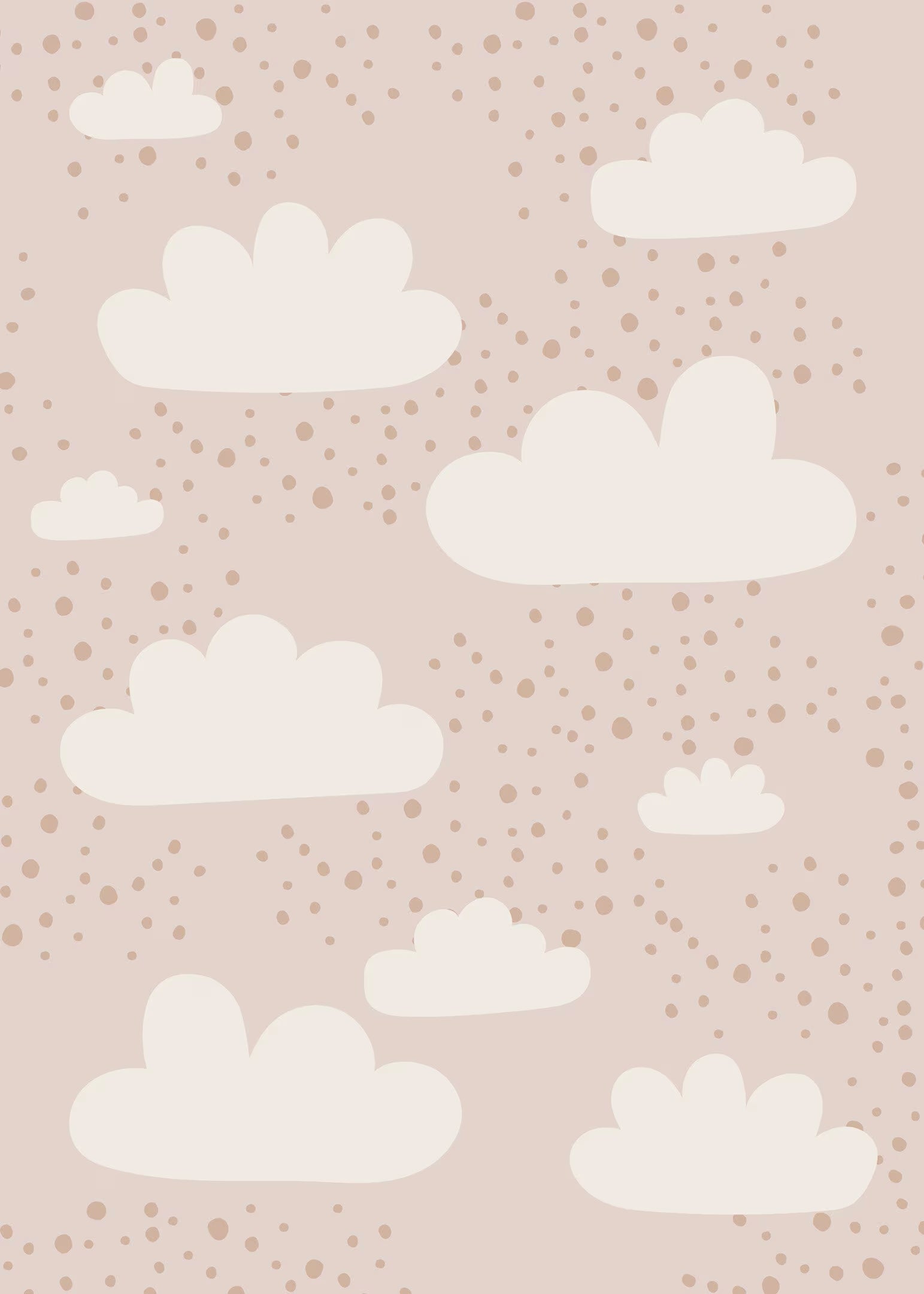 Busväder rosa poster