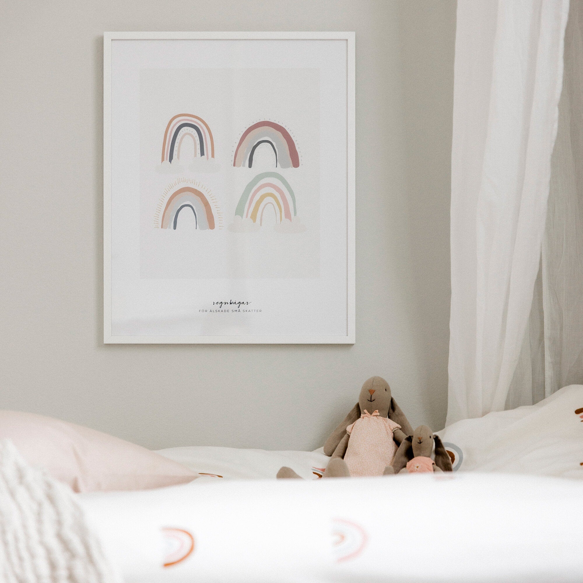 Regnbågar för små skatter poster