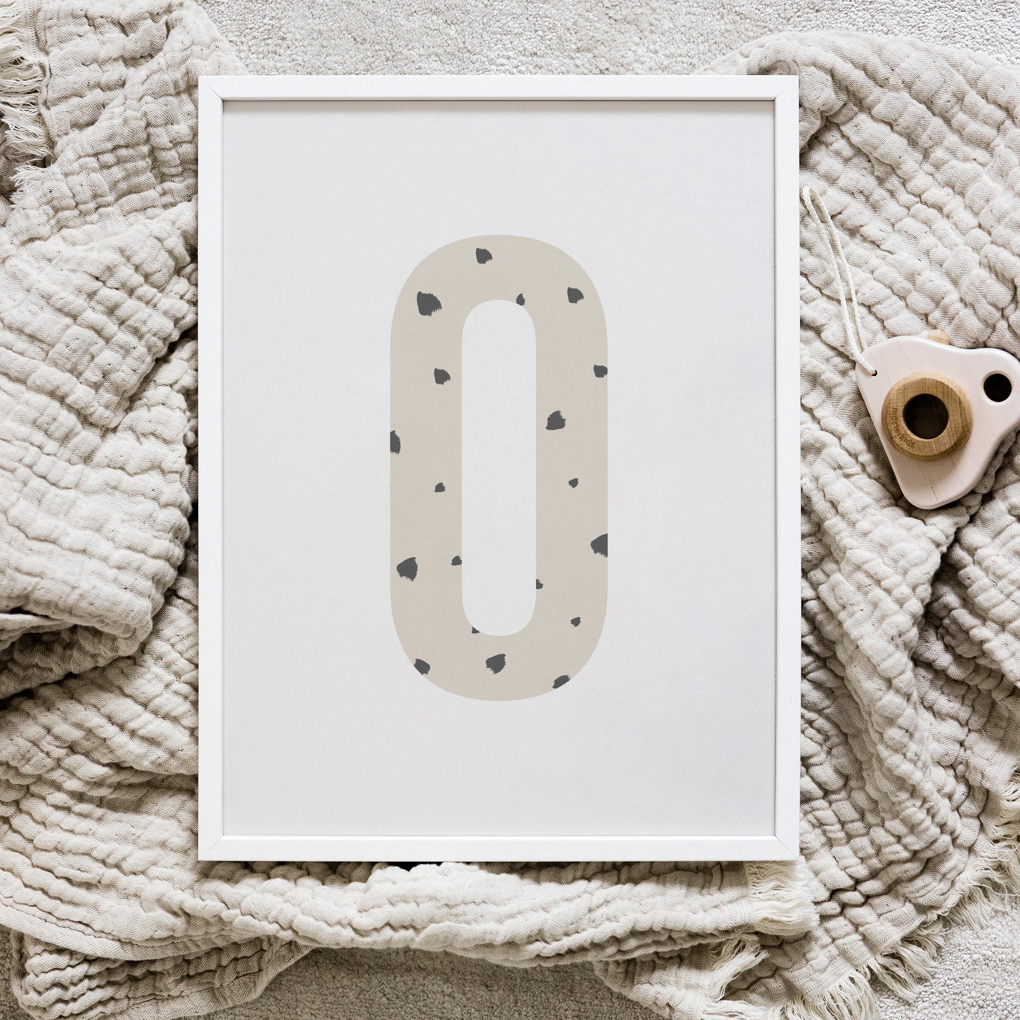 Bokstavstavla fläckar - O-Ö