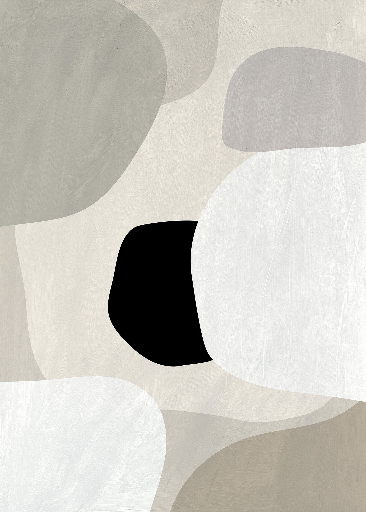 Organiska former poster