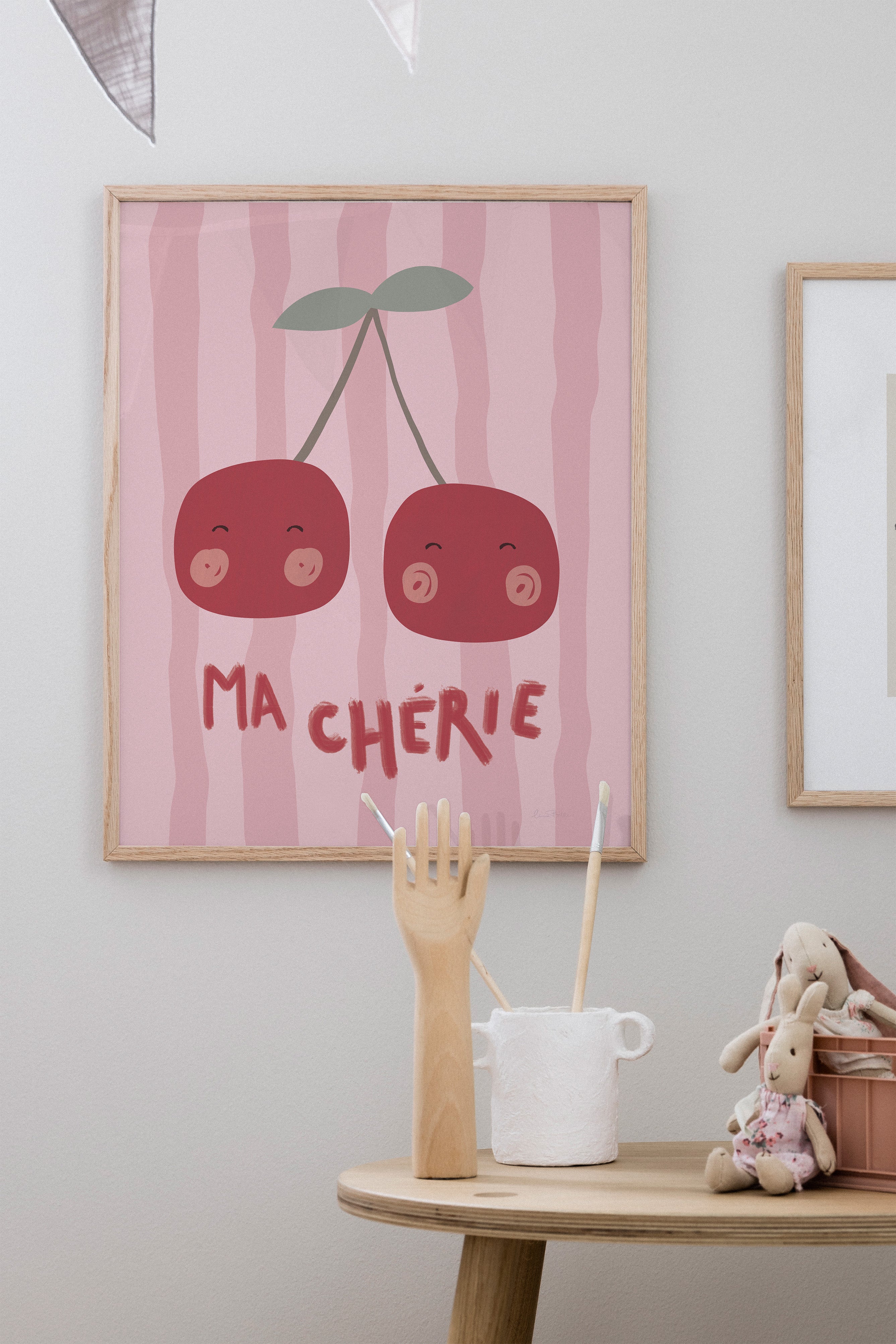 Ma Chérie körsbärsposter