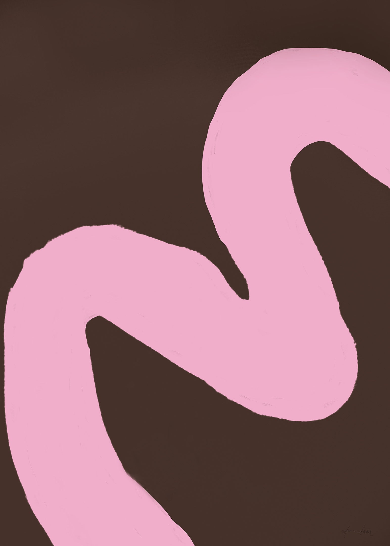 Pink flow poster