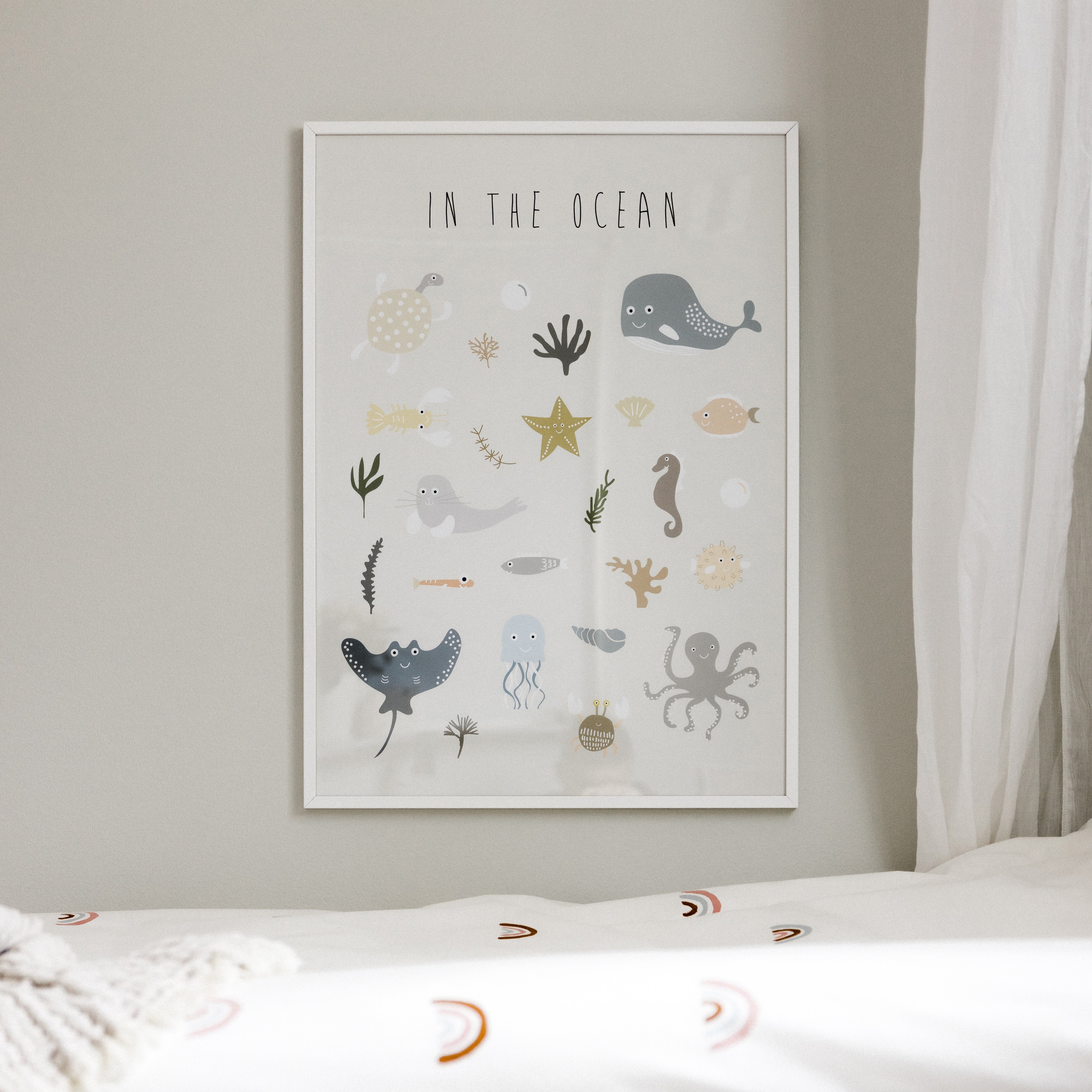 In the ocean poster