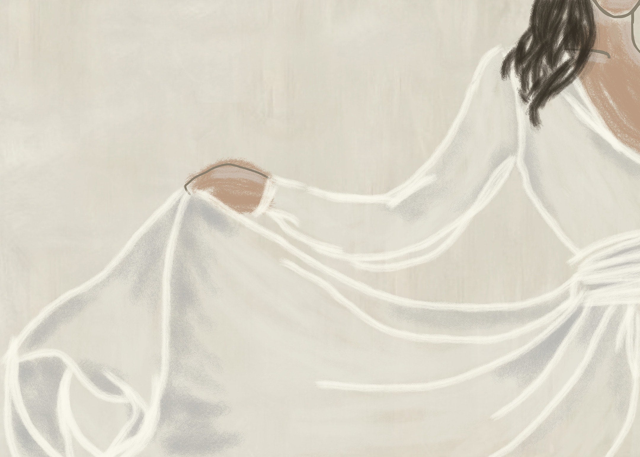 Minimalist silhouette poster