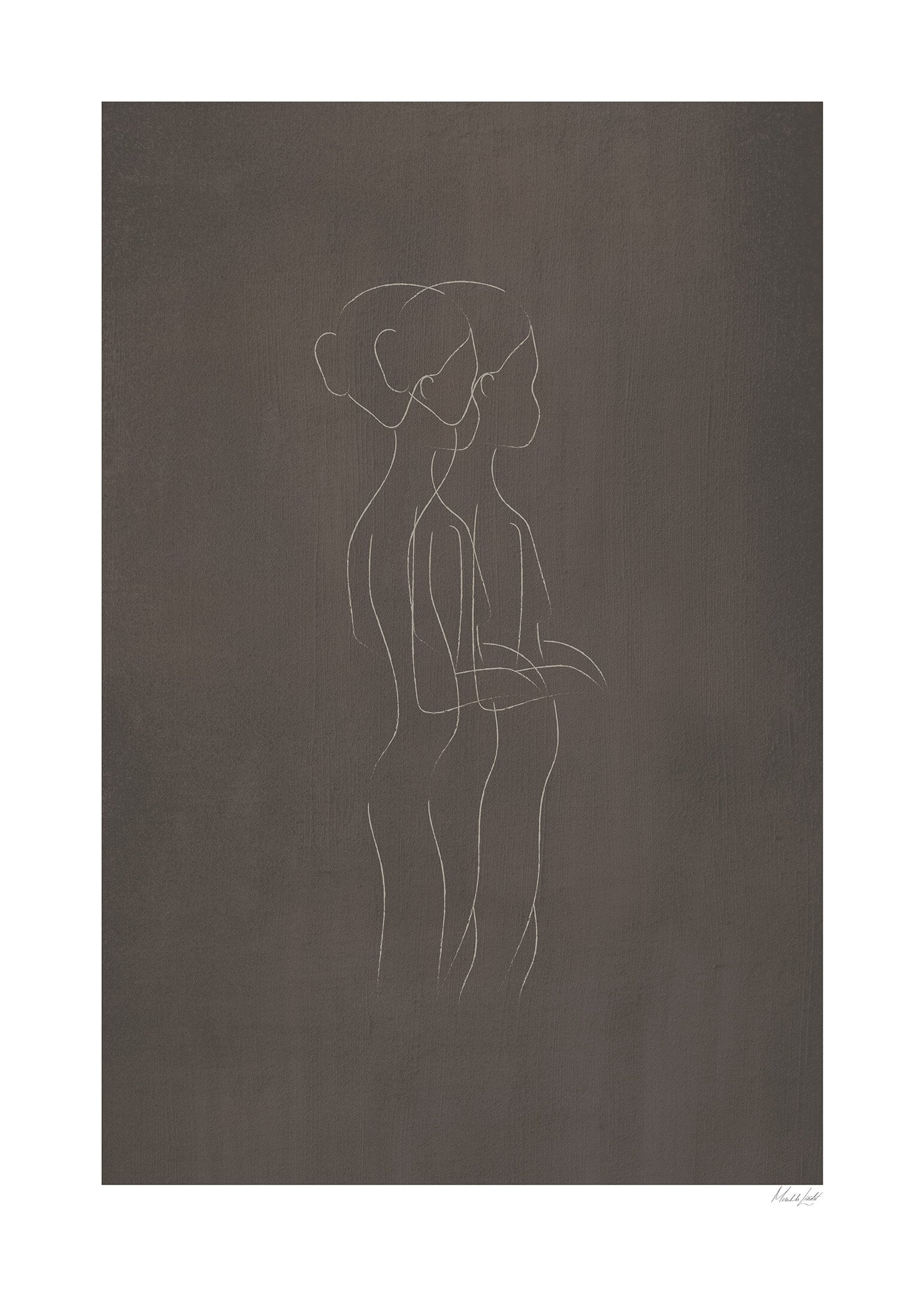 Female shapes poster