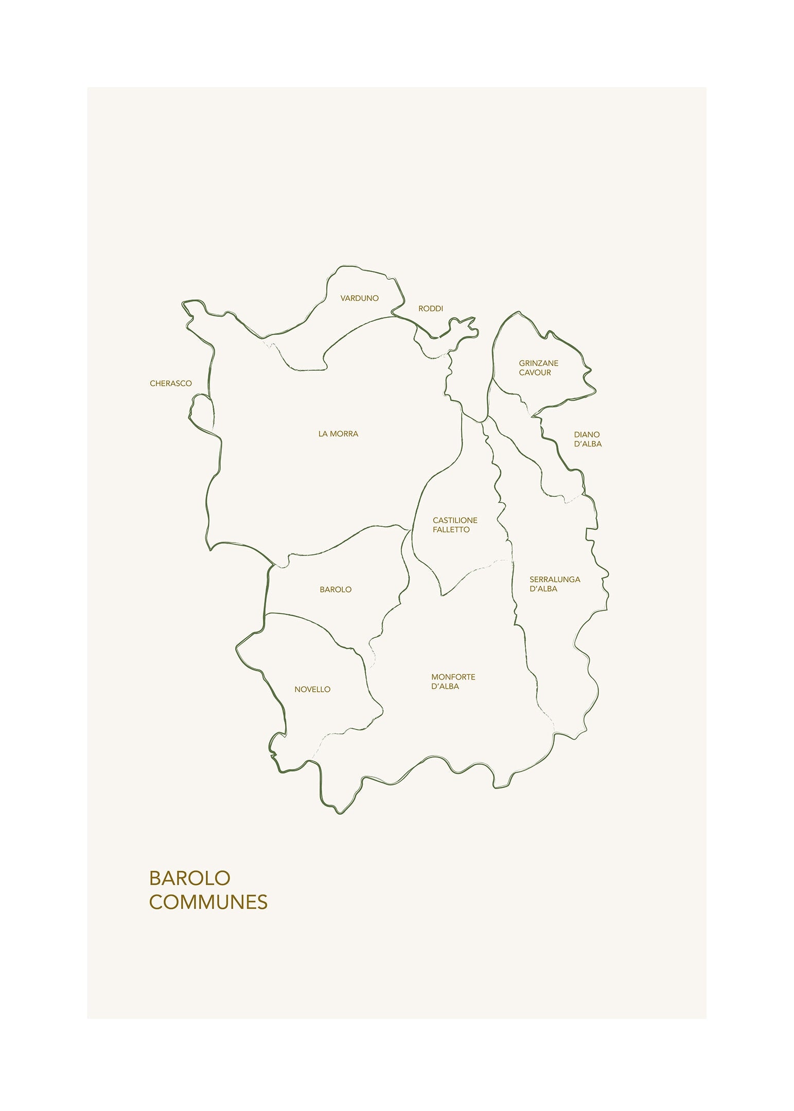 Barolo poster gul