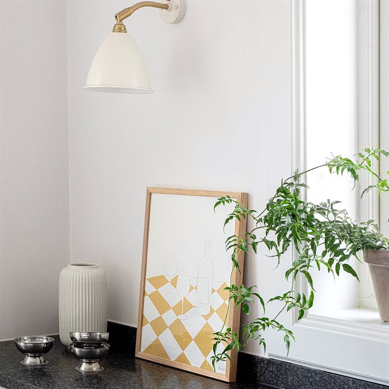 Check mate poster gul