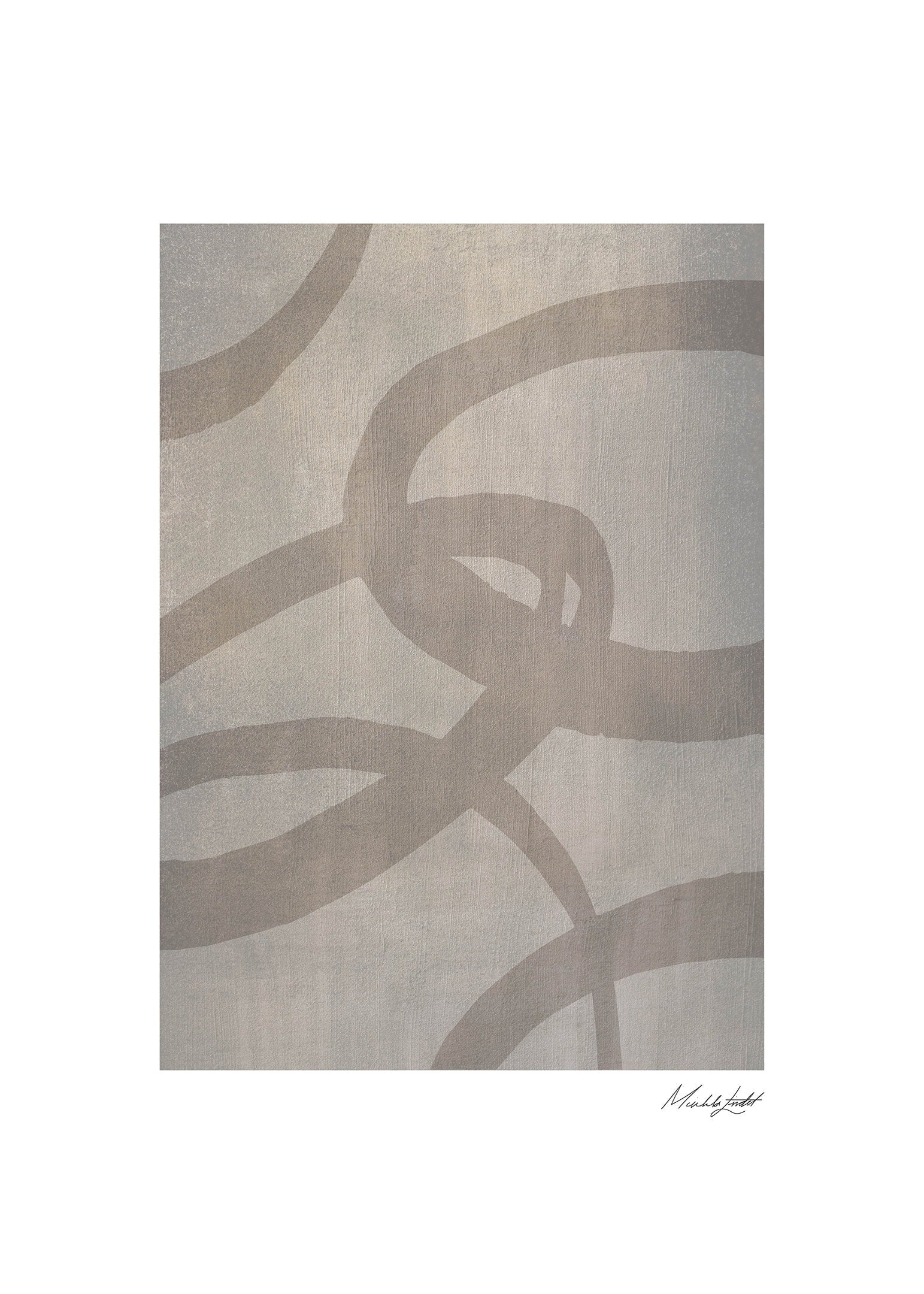 Abstrakta ringar poster