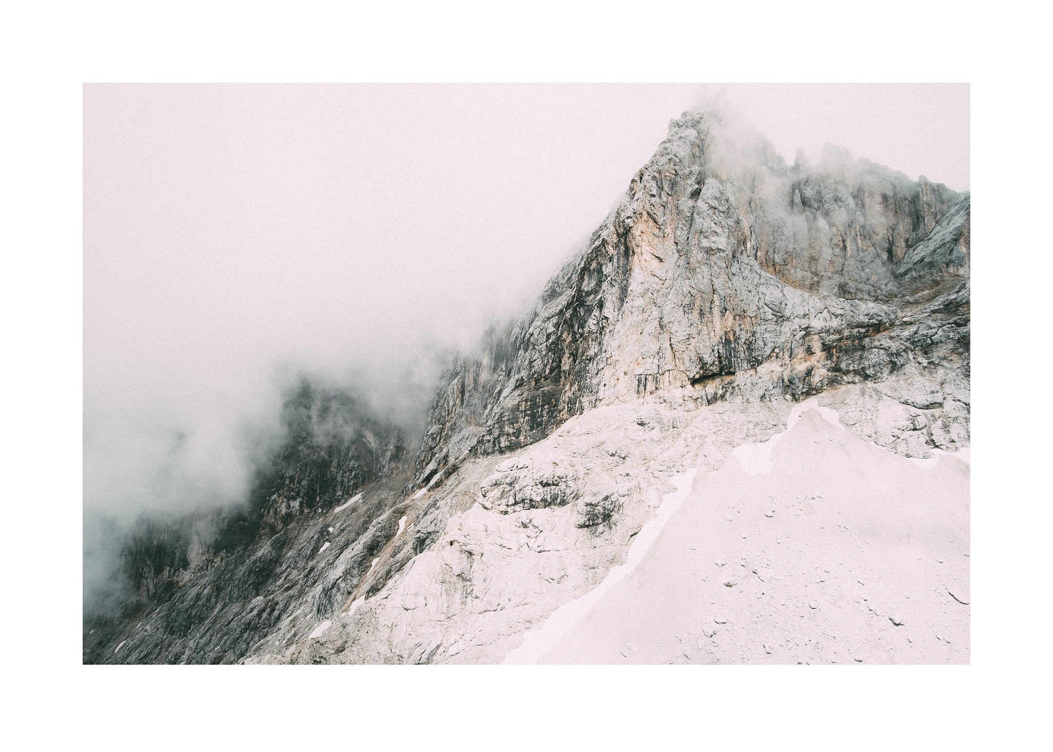 Bergsskimmer fotokonst poster