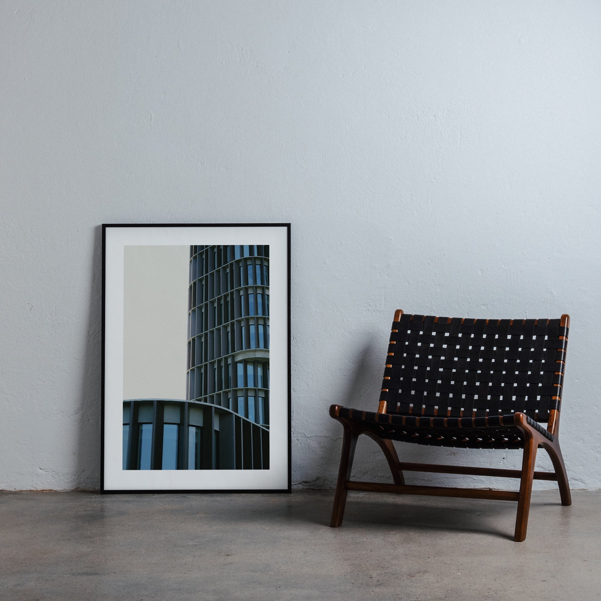 Maersk tower Köpenhamn poster