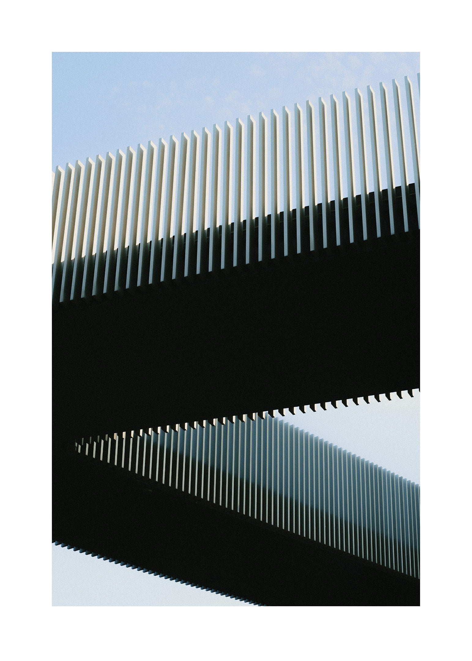 Abstrakt gång poster