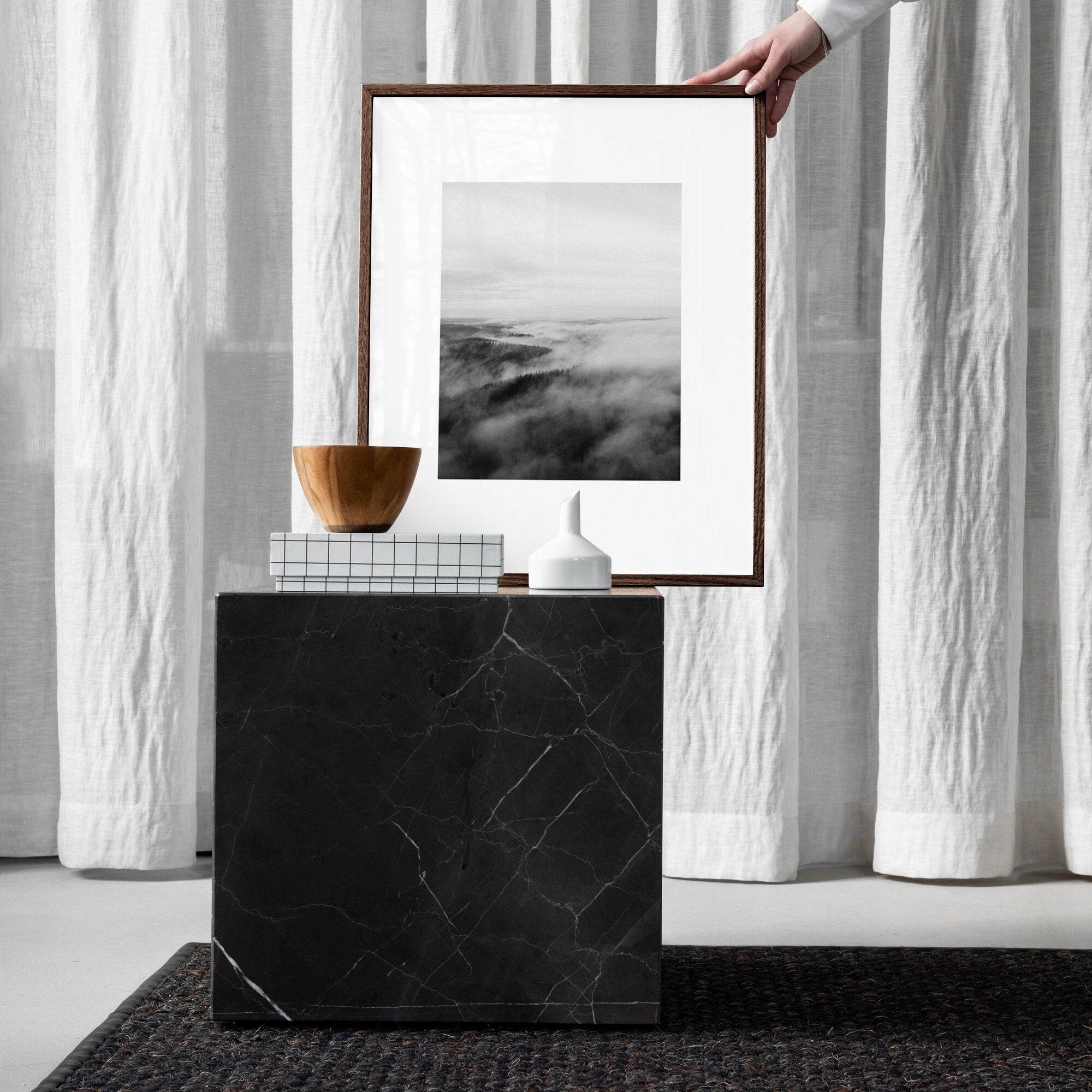 Vy över åsar poster