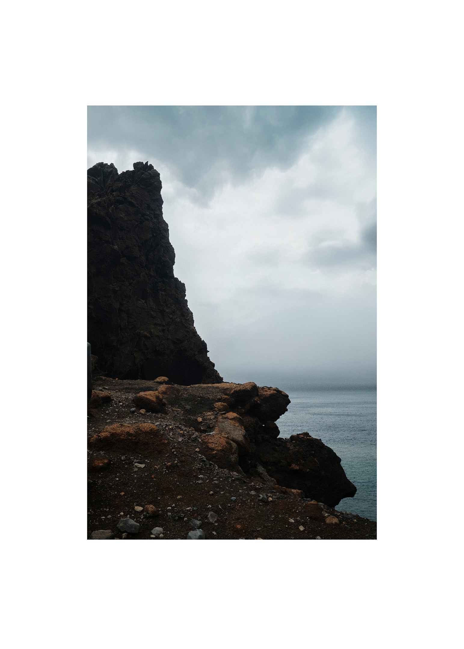 Bergssluttning poster