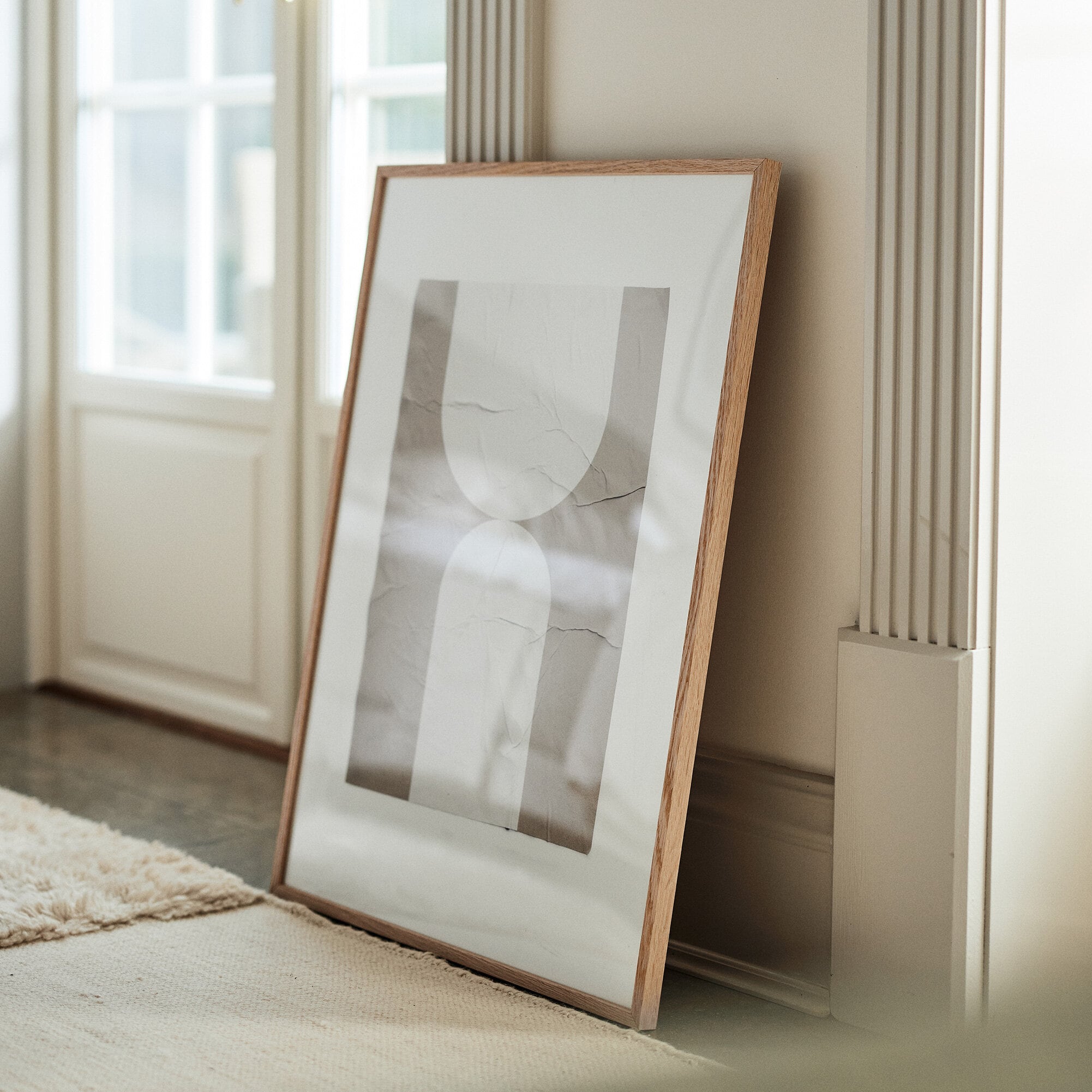 Shapes and wrinkles poster