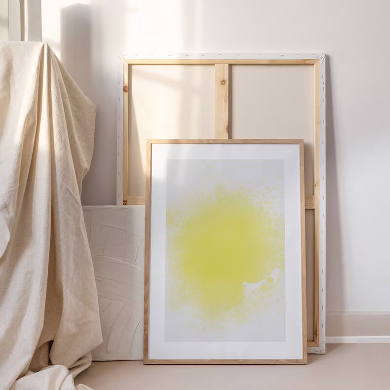 Colour splash poster gul