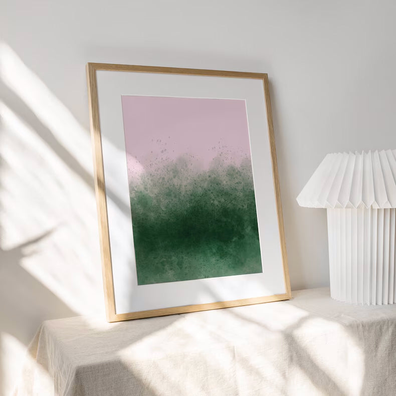 Colour splash poster rosa