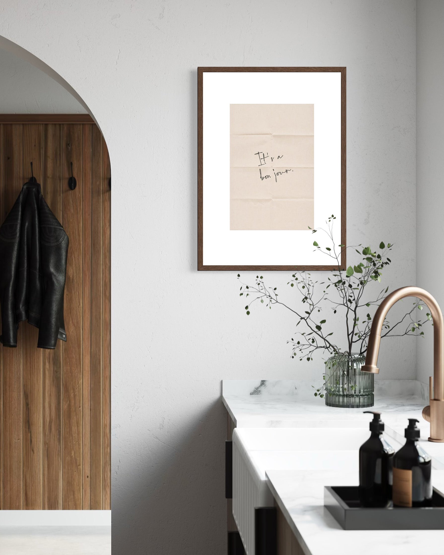 It’s a bonjour poster