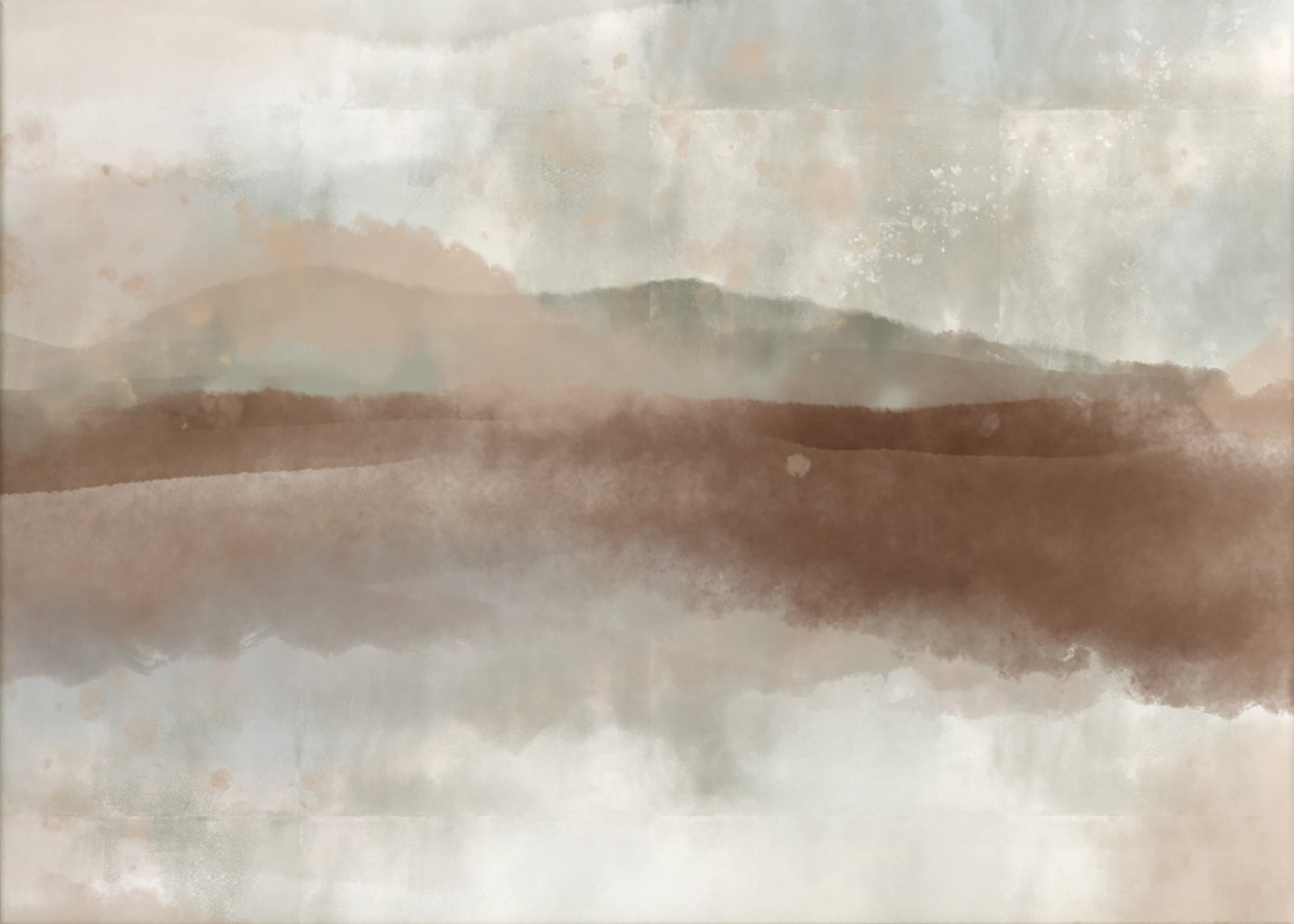 Nature's reflection canvas print