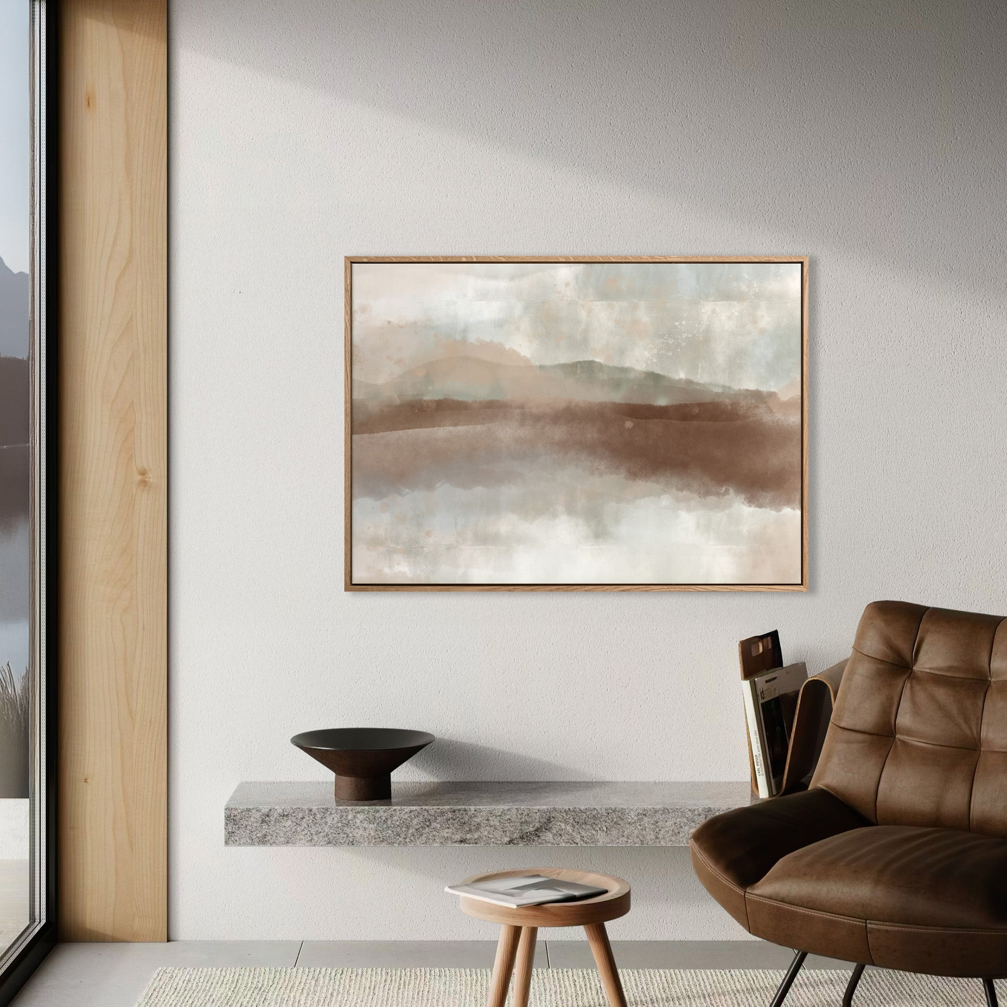 Nature's reflection canvas print