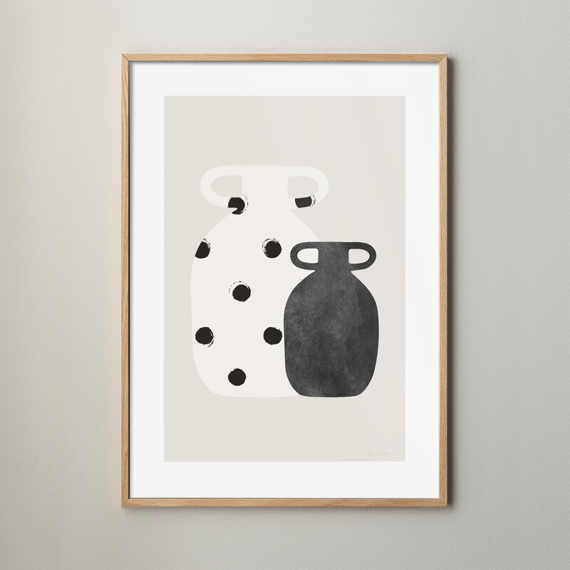 Vases in pairs poster