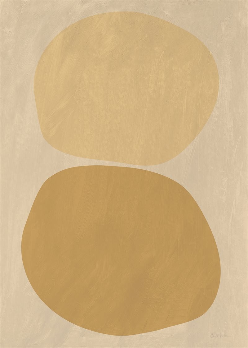 Yellow dots Poster