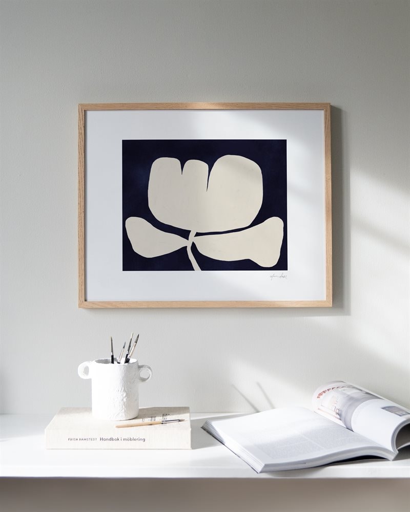 Stylish flower poster