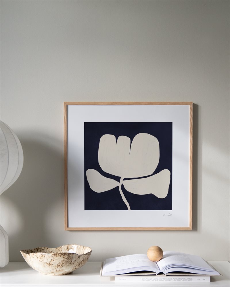 Stylish flower poster