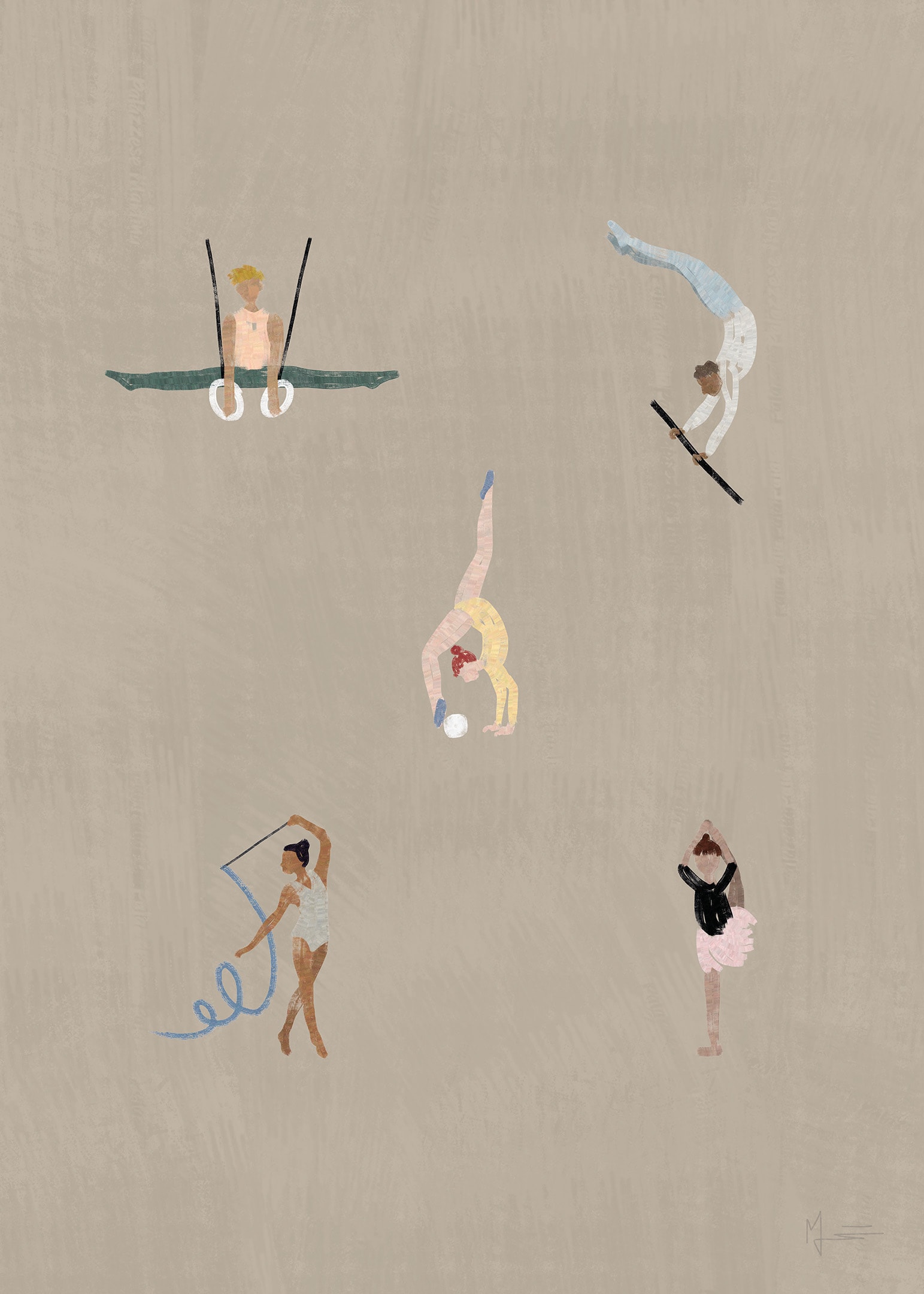 Gymnastics poster